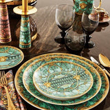 VERSACE | La Scala del Palazzo 粉紅餐碟 28cm