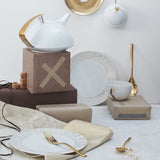 SAMBONET | H-Art 不銹鋼鍍膜金色甜品叉