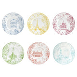 BERNARDAUD | Tout Paris Set of 6 Salad Plate 21cm
