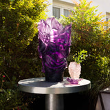 DAUM | 山茶花粉色花瓶 15.5cm