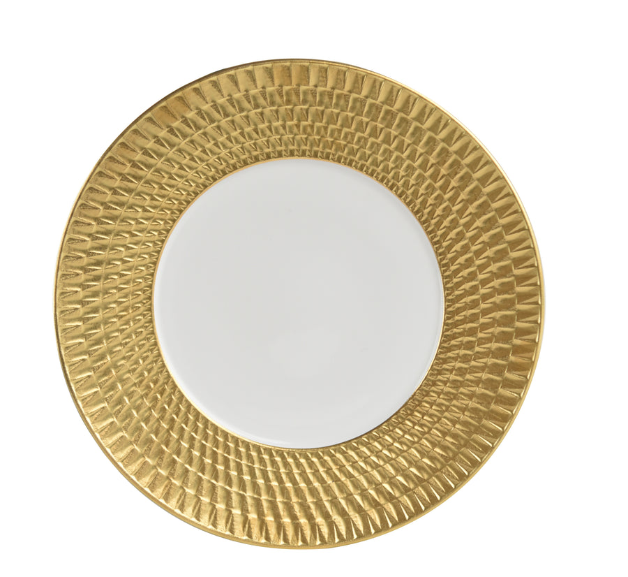 BERNARDAUD | Twist Gold 21cm Plate