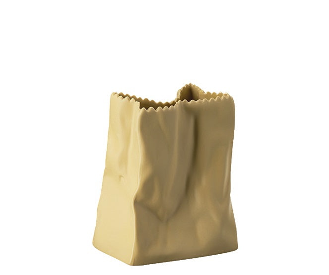 ROSENTHAL | Paper Bag Vase 9cm Fossil