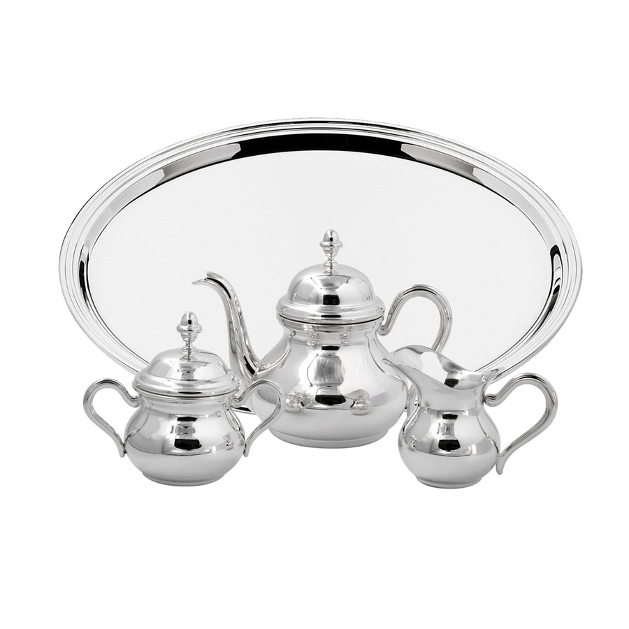 GREGGIO | Silver-Plated English Tea Set
