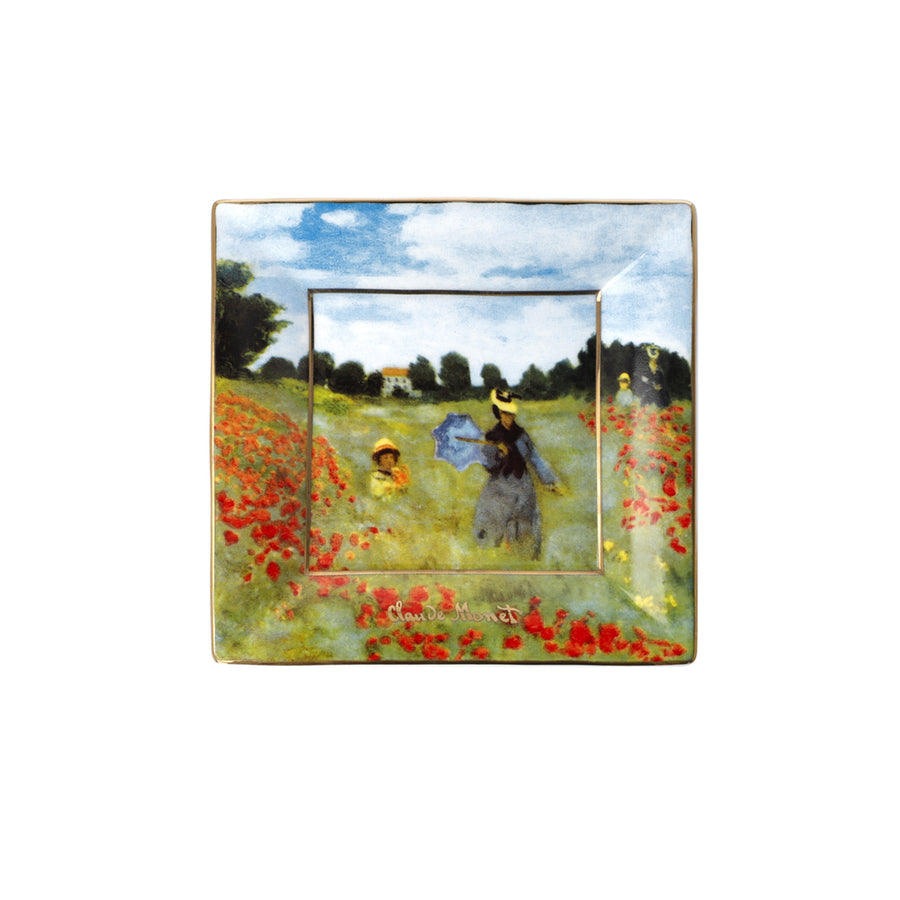 GOEBEL | Field of Poppies - Bowl 12x12cm Artis Orbis Claude Monet