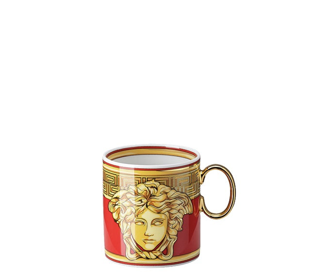 VERSACE | Medusa Amplified Golden Coin Espresso Cup & Saucer - Limited Edition