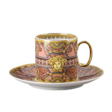 VERSACE | La Scala del Palazzo 粉紅咖啡杯連底碟