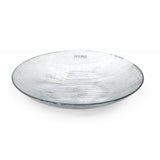 GREGGIO | Sole and Luna 銀色葉子裝飾碟 30x6cm