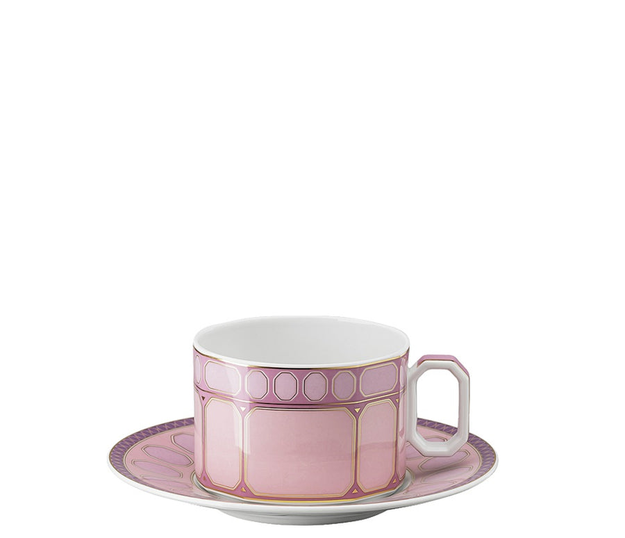 Swarovski | Signum Rose Tea Cup & Saucer