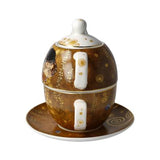 GOEBEL | The Kiss - 茶壺茶杯套裝 Artis Orbis Gustav Klimt