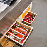 SAMBONET | Living Stainless Steel Serving Spoon and Fork Set