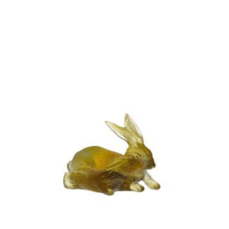 DAUM | Chinese Horoscope Amber Grey Rabbit 7cm