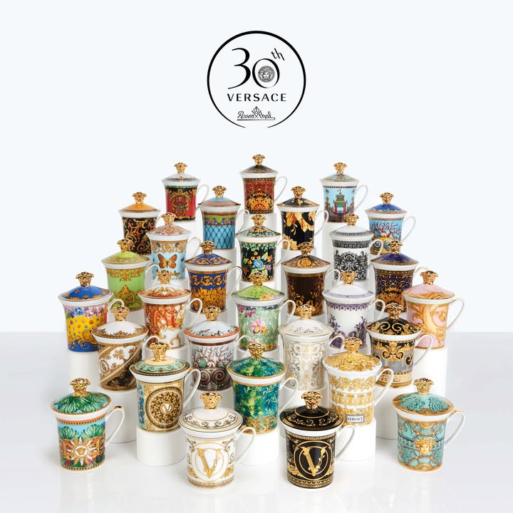 當Rosenthal遇上Versace【兩大品牌攜手呈獻30週年紀念限量馬克杯系列】