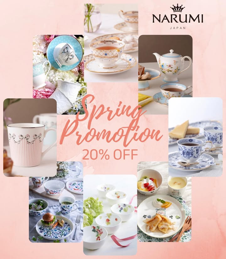 【NARUMI - 春日禮遇 Spring Promotion🌸】