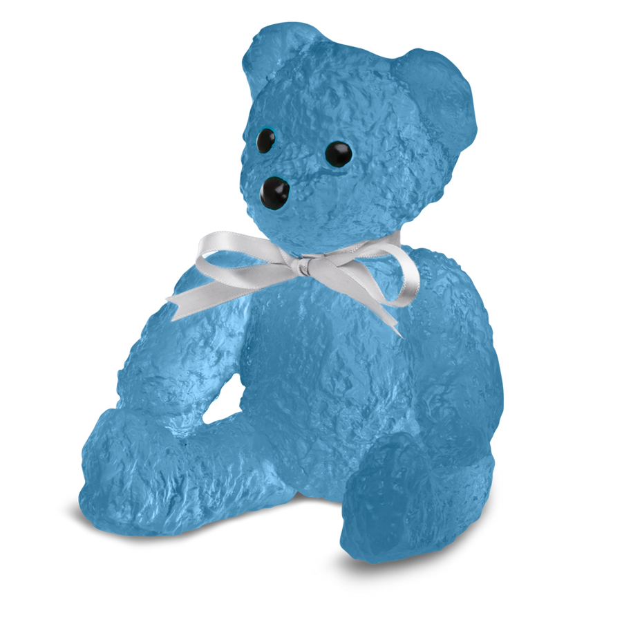 DAUM | Doudours 藍色水晶泰迪熊 - 限量版