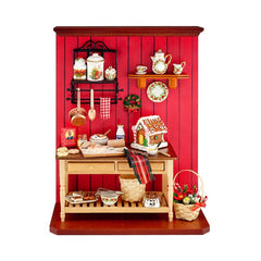REUTTER MINIATUREN | Christmas Baking 瓷器微縮模型 15.5x9x20cm