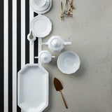 ROSENTHAL | Maria White Footed Tart Platter 30cm