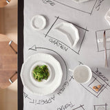 ROSENTHAL | Maria White Footed Tart Platter 30cm