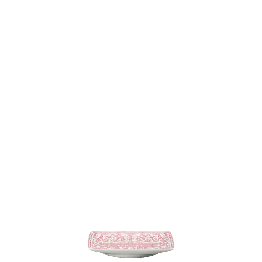 VERSACE | Barocco Rose 方形碟 12cm 玫瑰色