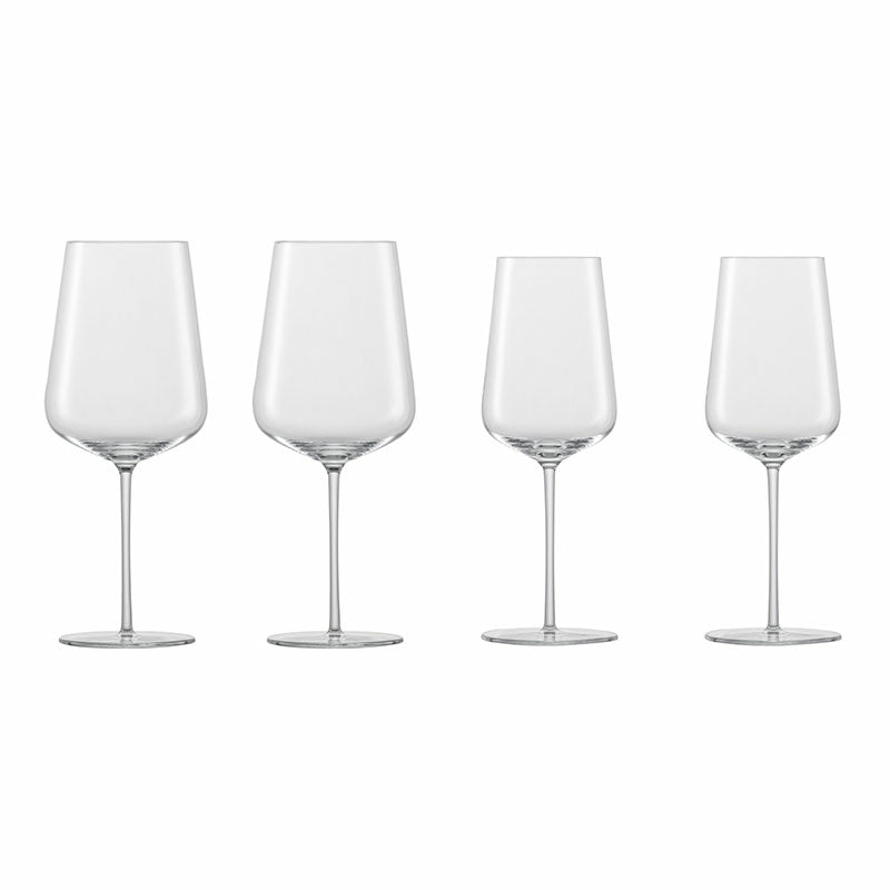 ZWIESEL GLAS | Vervino Bordeaux + Chardonnay 4pcs Gift Set