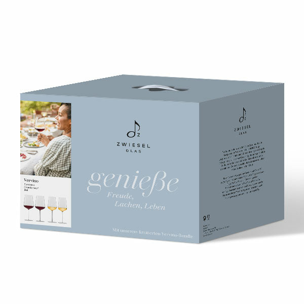 ZWIESEL GLAS | Vervino Bordeaux + Chardonnay 4pcs Gift Set