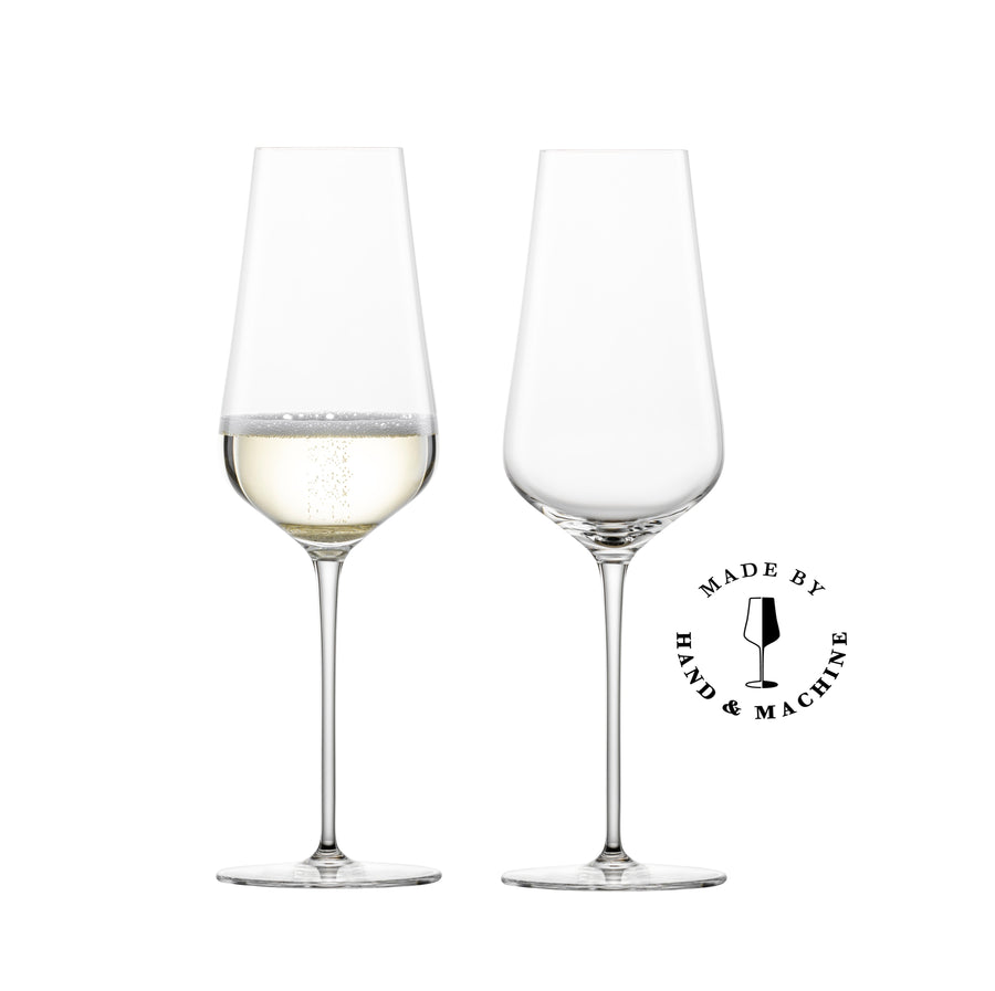 ZWIESEL GLAS | Duo      手工+機器製造 香檳酒杯對裝
