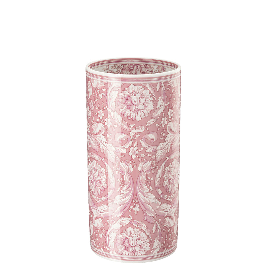 VERSACE | Barocco Rose 瓷器花瓶 24cm 玫瑰色