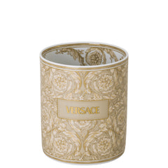 VERSACE | Barocco Beige 瓷器花瓶 18cm 米色