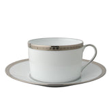 BERNARDAUD | Athena Platine Breakfast Cup and Saucer