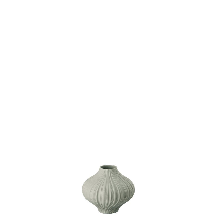 ROSENTHAL | Plissee 花瓶 8cm 熔岩色 