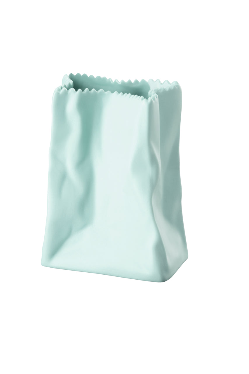 ROSENTHAL | Paper Bag Mini Vase 9cm Mint