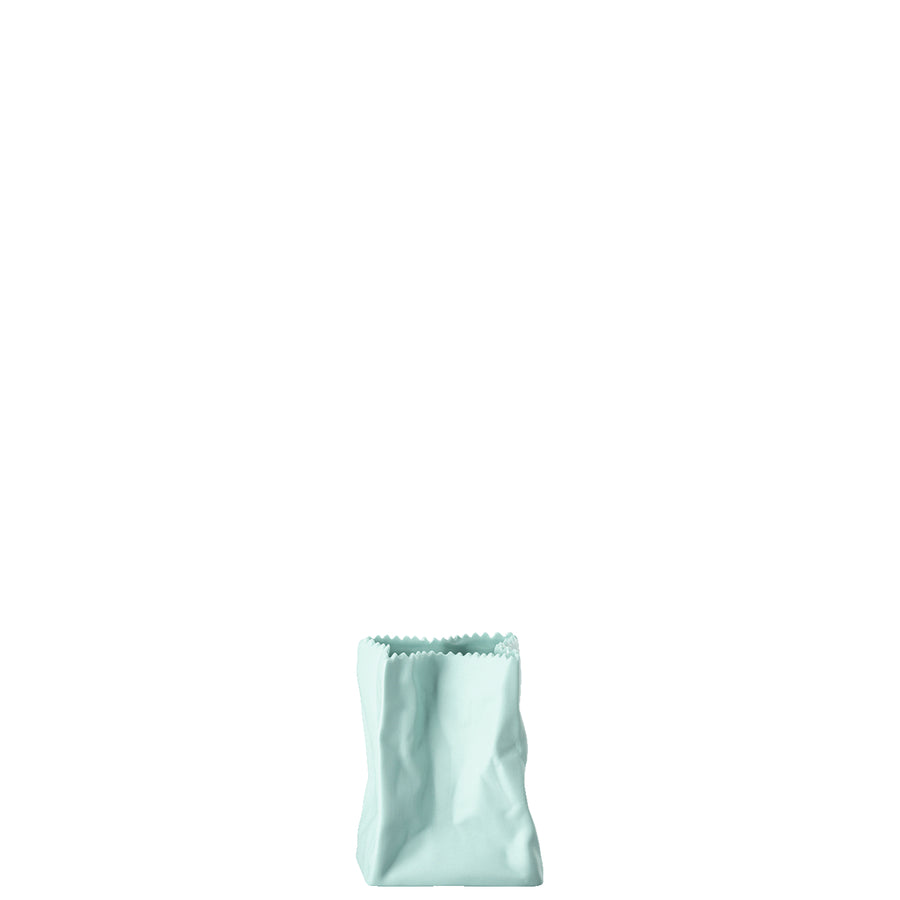 ROSENTHAL | Paper Bag Mini Vase 9cm Mint