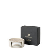 VERSACE | Barocco Beige Coaster Set of 4