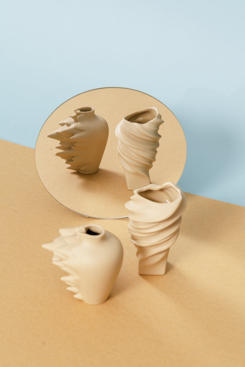 ROSENTHAL | Squall Mini Vase 11 cm Fossil