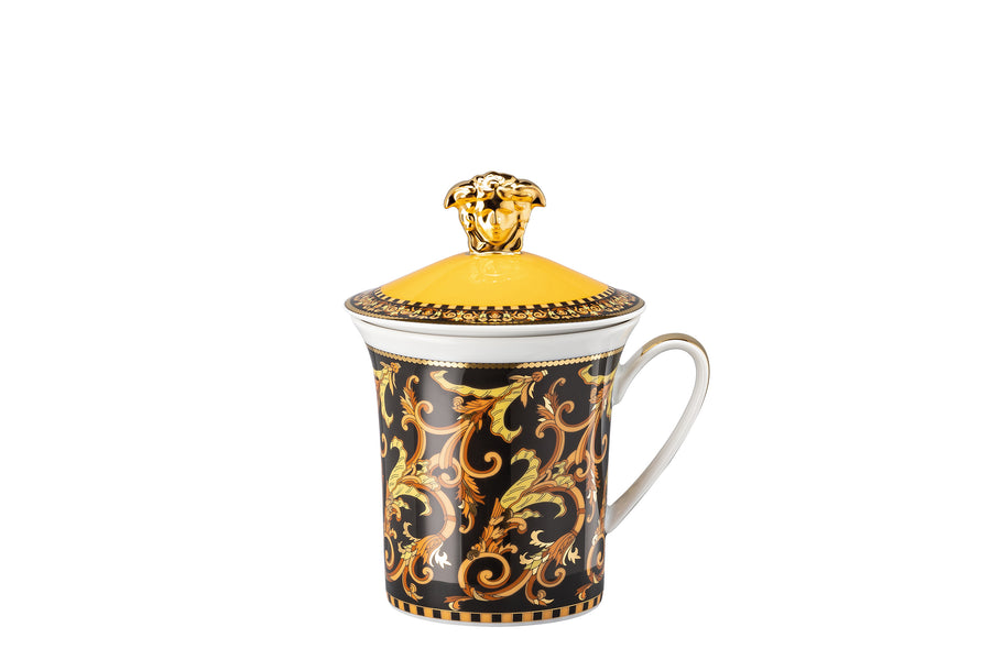 VERSACE | 30 Years Anniversary Mug with Lid - BAROCCO