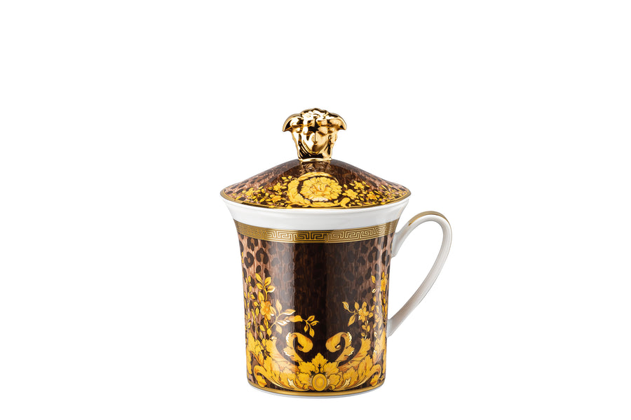 VERSACE | 30 Years Anniversary Mug with Lid - WILD FLORALIA