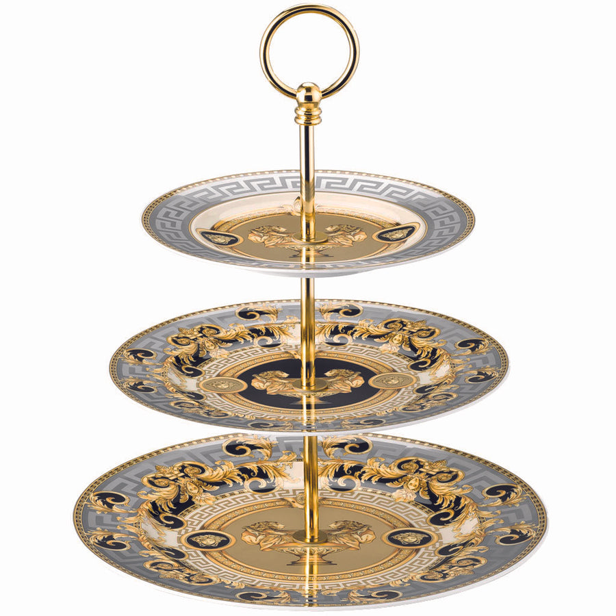 VERSACE | Prestige Gala 3-Tier Cake Stand