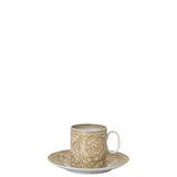 VERSACE | Barocco Beige Coffee Cup & Saucer