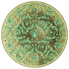 VERSACE | Medusa Garland Green Wall Plate 33cm - Limited Edition