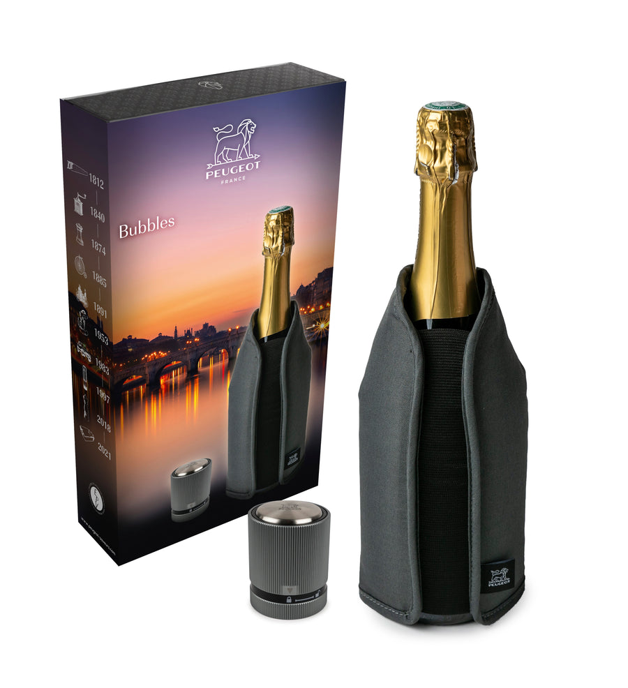PEUGEOT | Bubbles - Cooling Sleeve & Champagne Stopper