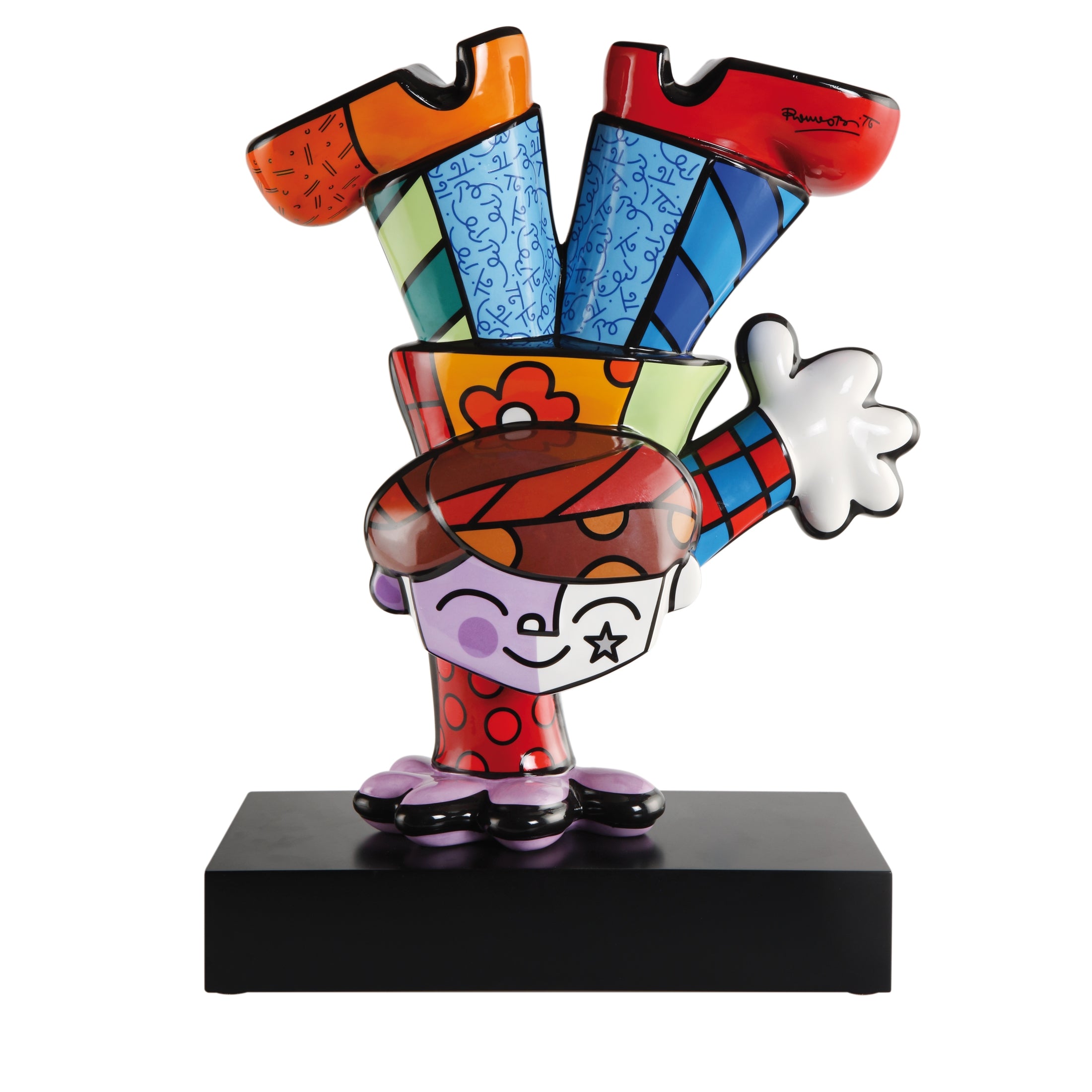 GOEBEL | Dancing Boy - Figurine Pop Art Romero Britto – Exclusivités ...