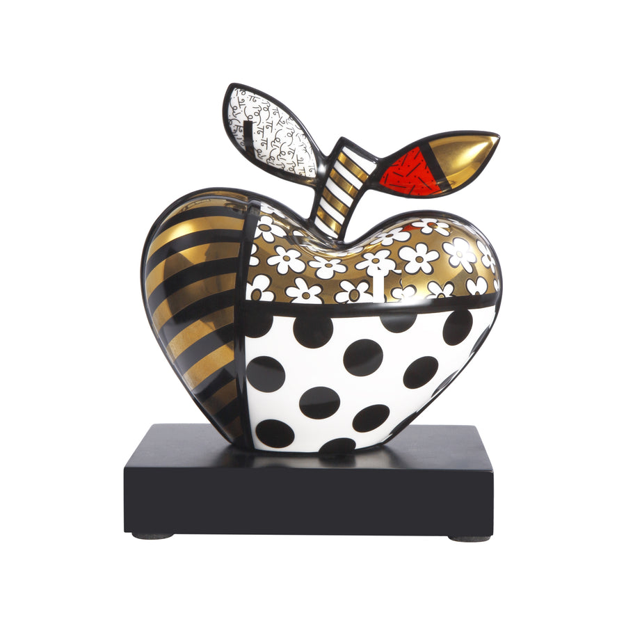 GOEBEL | Golden Big Apple - Figurine Pop Art Romero Britto