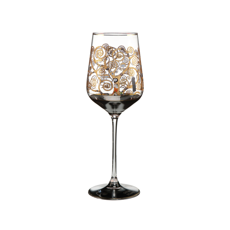 GOEBEL | Tree of Life - Wine Glass 25cm Artis Orbis Gustav Klimt