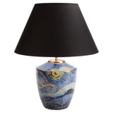 GOEBEL | Starry Night - Lamp with Lampshade 47.5cm Artis Orbis Vincent Van Gogh