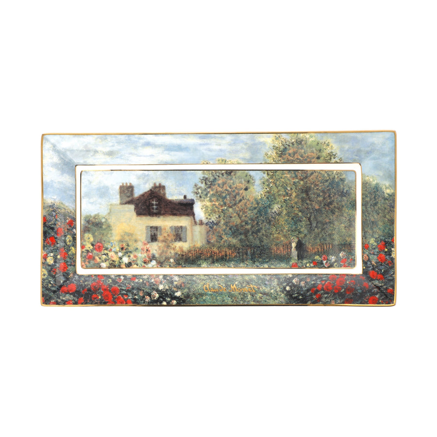GOEBEL | The Artist's House - Rectangular Bowl 24x12cm Artis Orbis Claude Monet