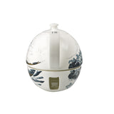 GOEBEL | The Great Wave - Tea Pot with Warmer Artis Orbis Katsushika Hokusai