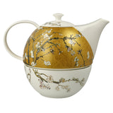 GOEBEL | Almond Tree Gold - Tea Pot with Warmer Artis Orbis Vincent Van Gogh