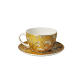 GOEBEL | Almond Tree Gold - Tea or Cappuccino Cup with Saucer Artis Orbis Vincent Van Gogh