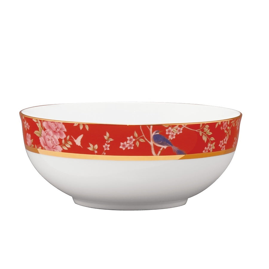 NARUMI | Queen's Garden Red Bowl 22cm