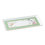 NARUMI | Queen's Garden Green Oblong Plate 35cm