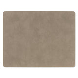 LIND DNA | Square L Nupo Nomad Grey Placemat